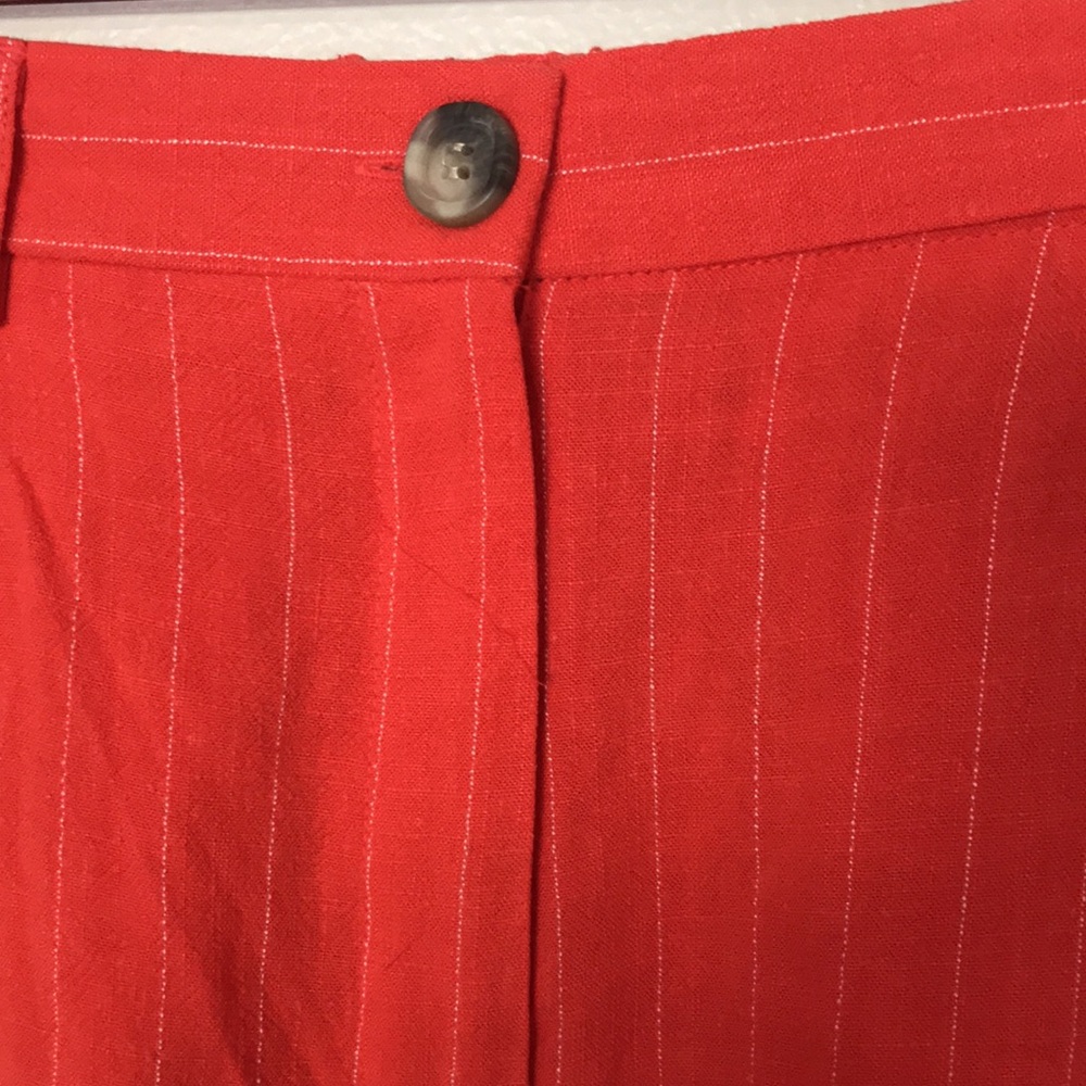 NEW Draper James Linen Shorts. XL - Picture 6 of 10